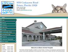 Tablet Screenshot of esterovet.com